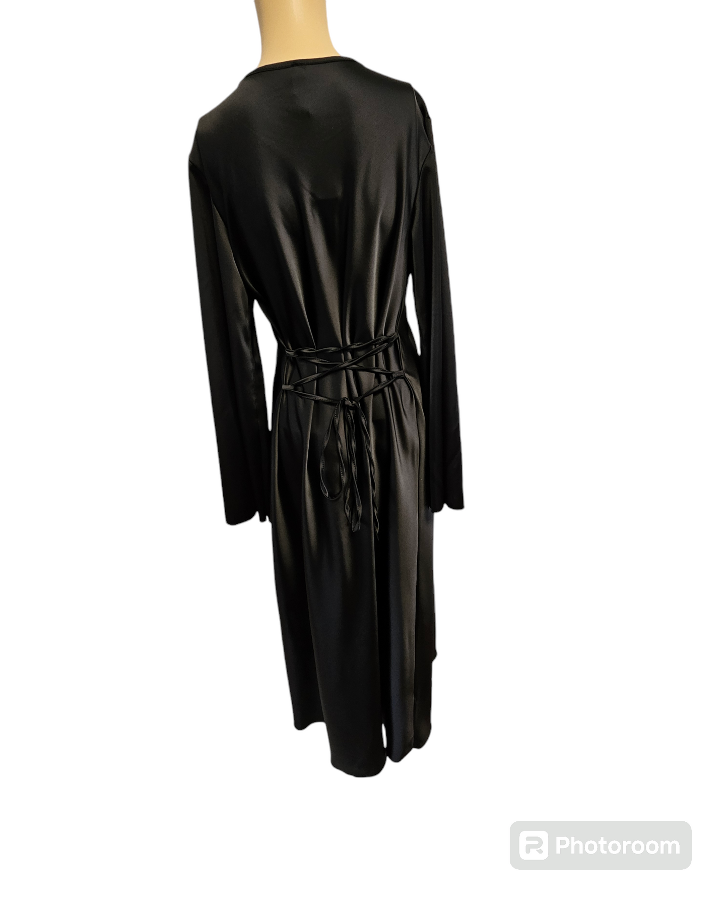 Robe à lacet noir