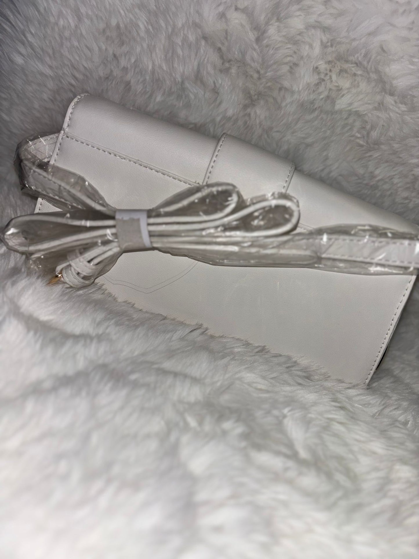 Sac pochette blanc