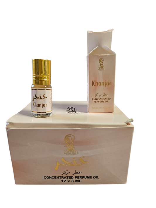 Huile parfumée concentré KHANJAR