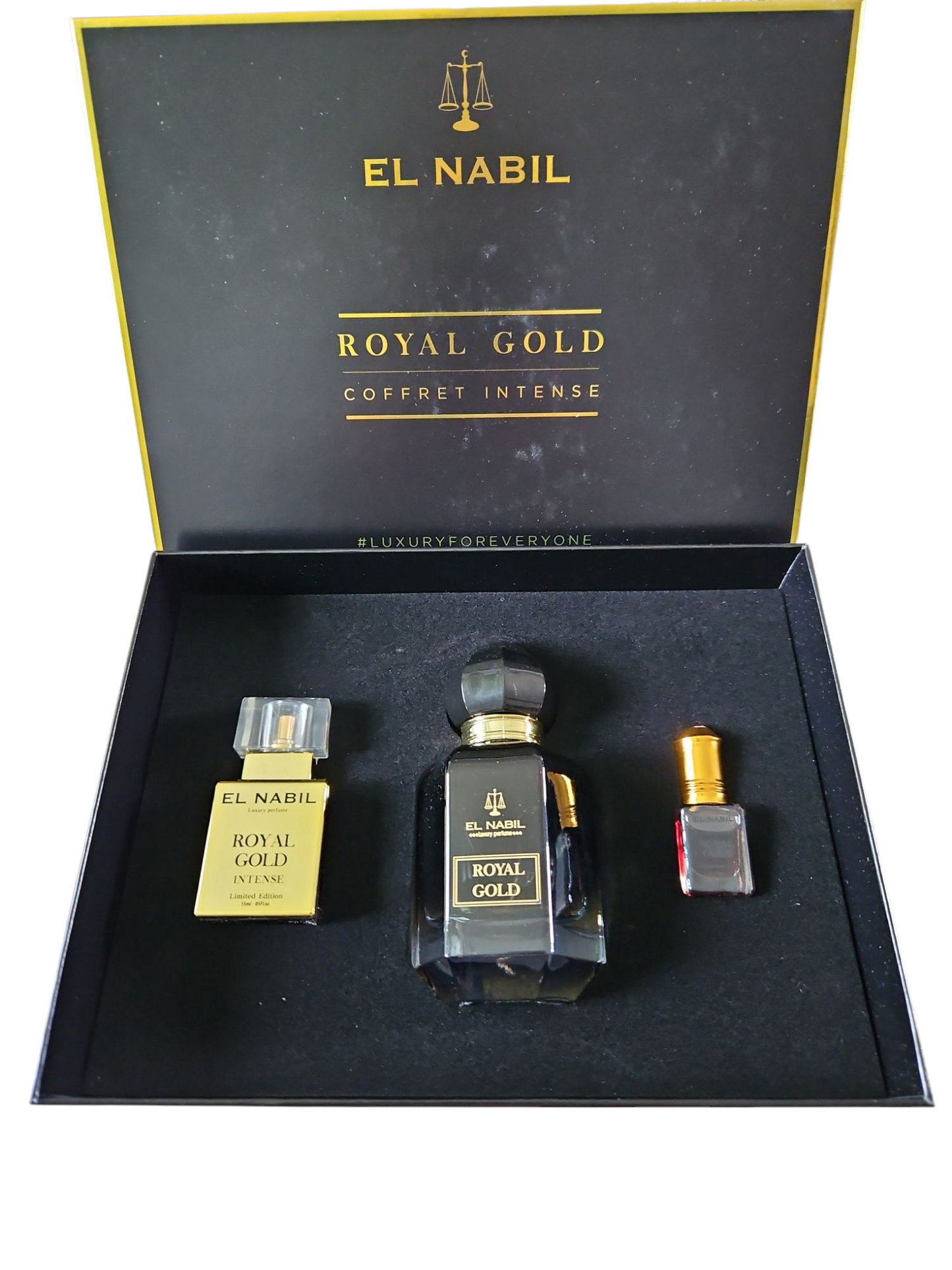 Coffret intense ROYAL GOLD EL NABIL