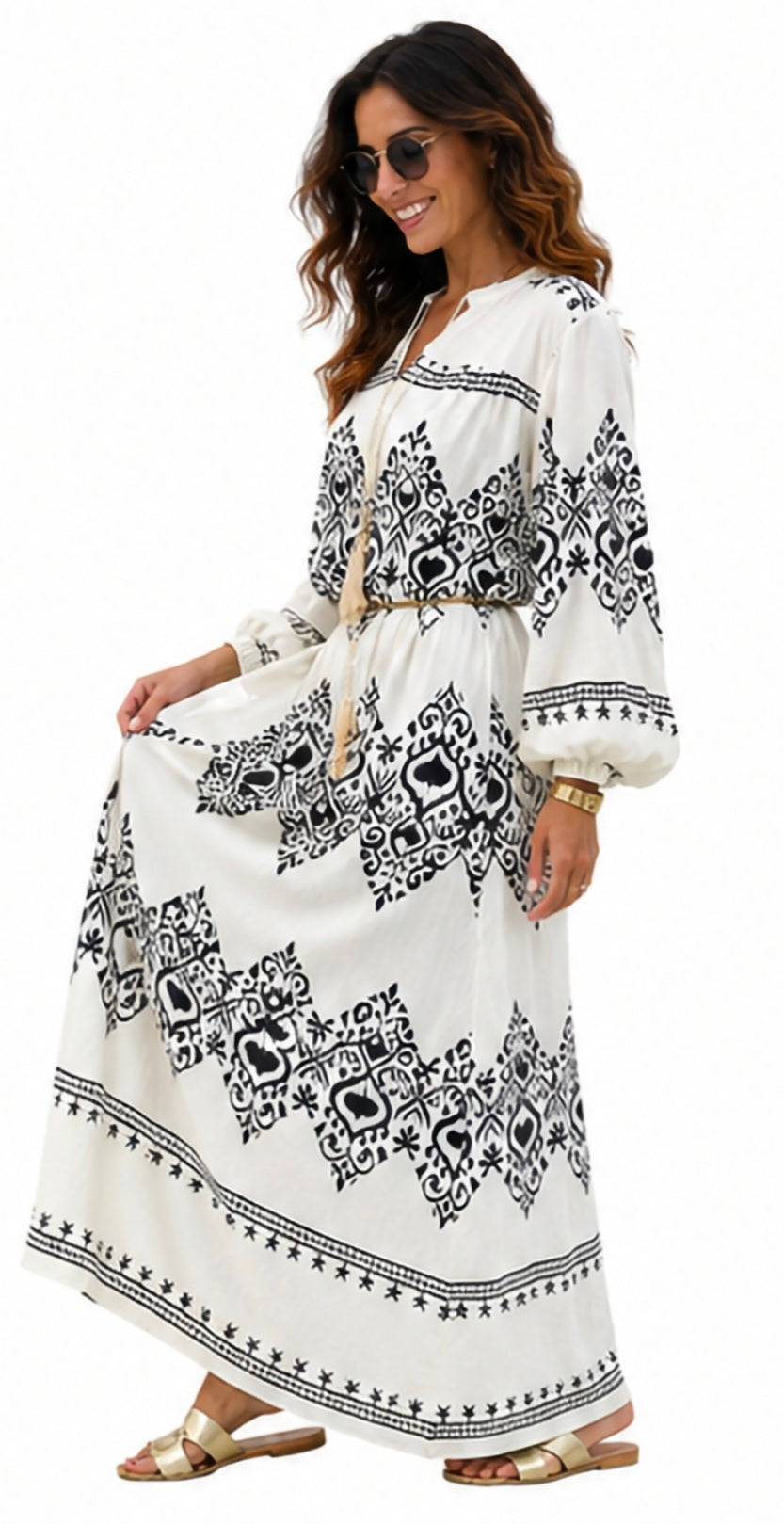 Robe manche longue