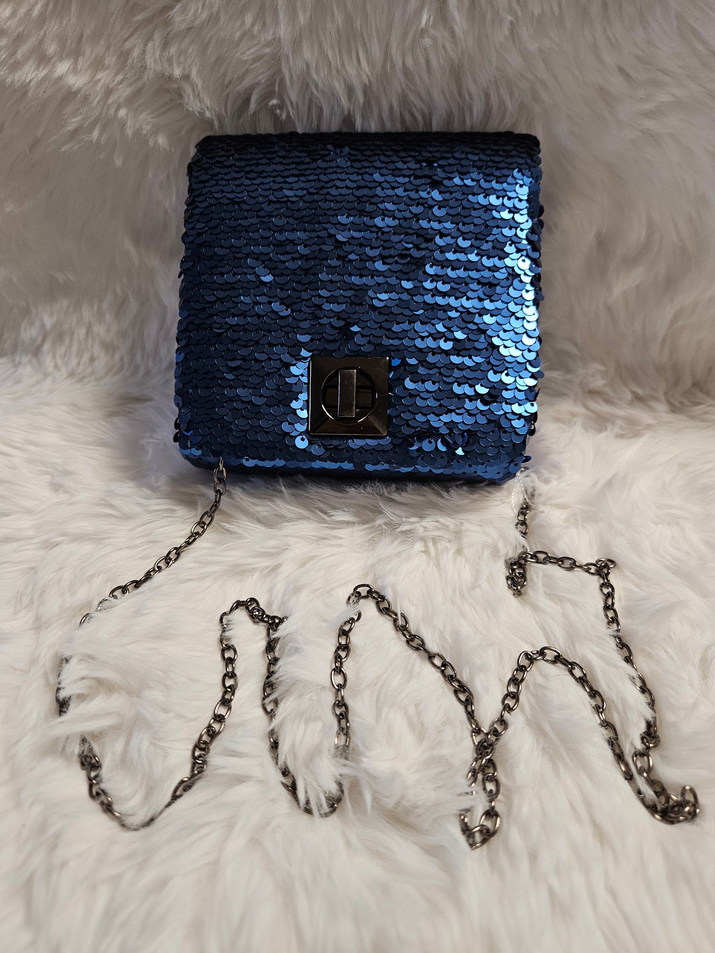 Sac pochette de soirée pailletée