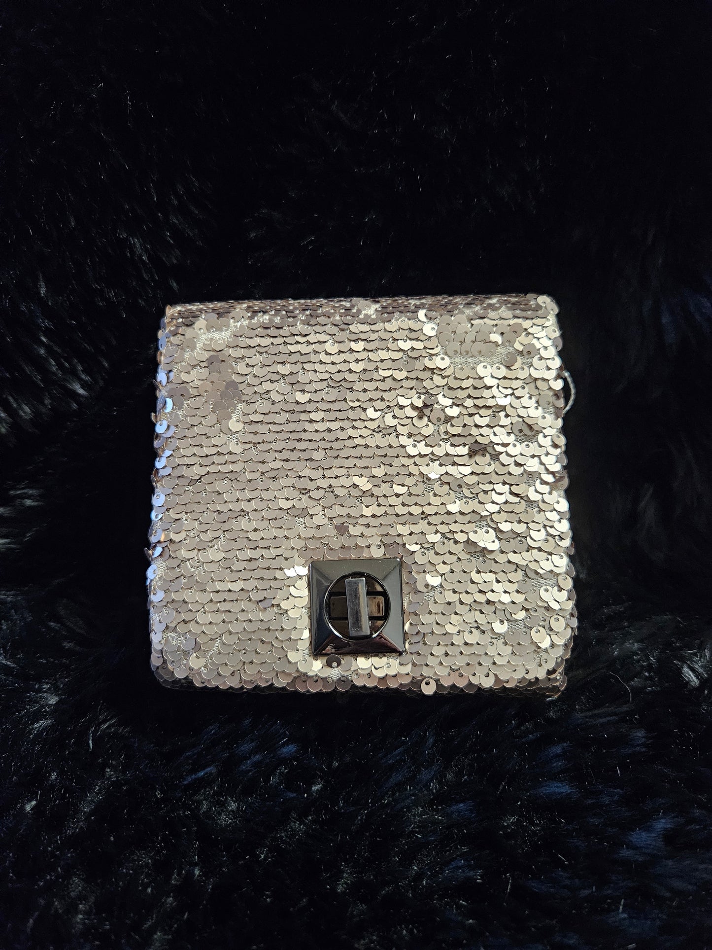 Sac pochette de soirée pailletée