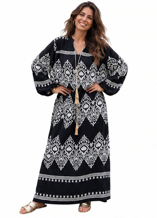 Robe manche longue