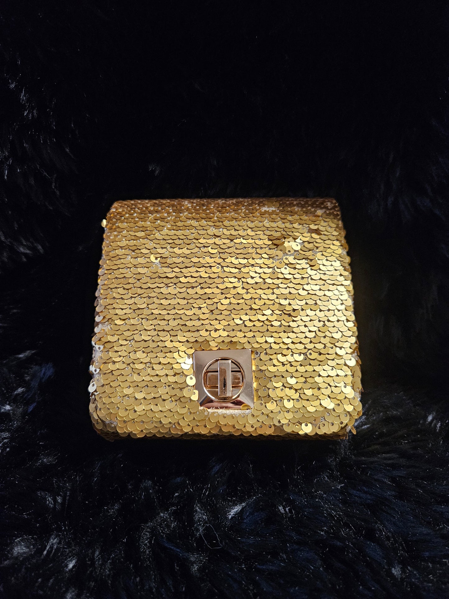 Sac pochette de soirée pailletée