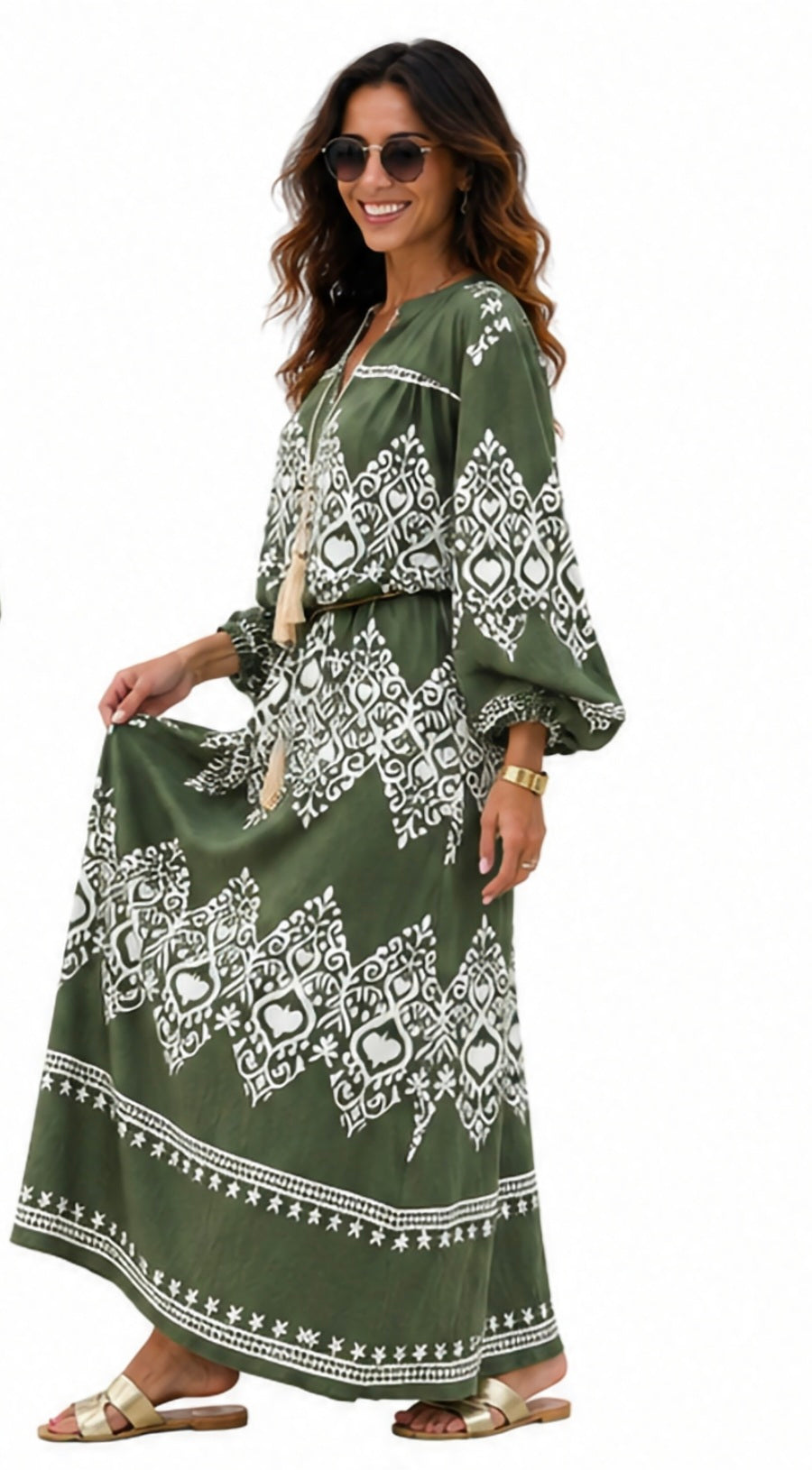 Robe manche longue